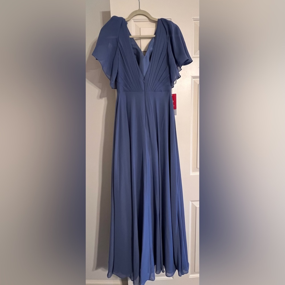 JJ House Bridesmaid Dress NWT | Size 2 | color: Slate Blue